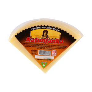 Katunjanka Full-Fat Semi-Hard Cheese Quarter